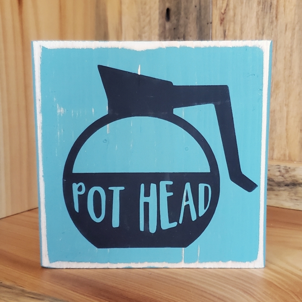 Handmade Rustic Wood Coffee Sign